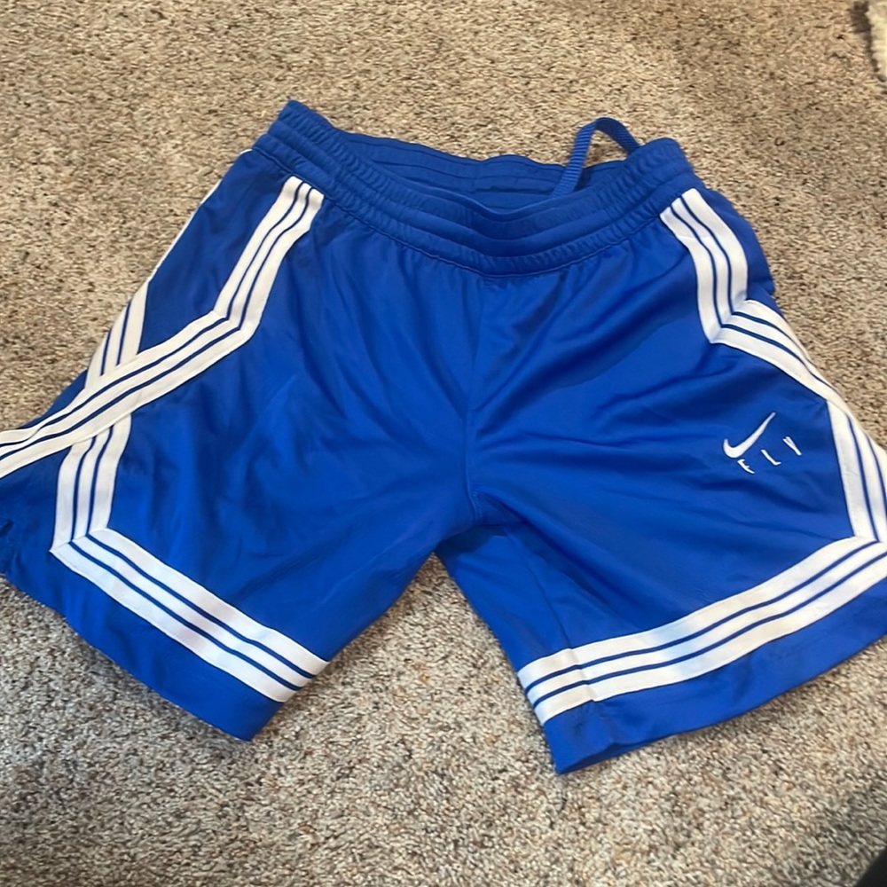 Nike blue shorts